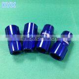 Kyx Billet Machined Alloy Rear Axle Lock-out for Axial Wraith Blue