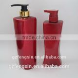 Personal Care Cream Use and Screw Cap Spray Pump Sealing Type shampoo essential oil PET plastic bottle in 250ml -750ml