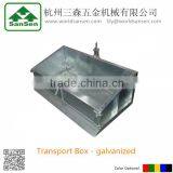 CE Tractor 3point Linkage Mounted Tipping Transport Box With Hot Dip Galvanized,Agriculture Machinery