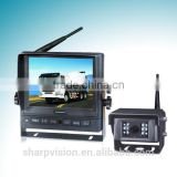 2.4GHz Car Camera Wireless, Car Rearview monitor with Digital screen