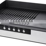 Indoor Non-Stick Electric BBQ Grill, Black Accurate digital temperature control