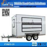 Big Wheels Sliding Windows Food Cart Trailer/food Van/gas Food Cart thumbnail-1