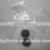 Biodegradable plastic custom printed plastic bag with zipper
