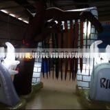 Outdoor Halloween Decorative Arches/ Inflatable Graveyard Archway thumbnail-5
