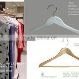 HH Brand Shirt Garment Basic Suit Hangers White/natural Color AB Grade thumbnail-1