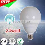 2700-6500K Energy Saving BC B22 ES E27 Tasarruf Ampul 24Watt Globe thumbnail-1