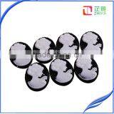 Sell Hot Fashion Cameo Lady Head Resin Cameo thumbnail-4