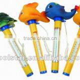 Animal Swimming Pool Water Temperature Thermometer Floating Pool Thermometer in 4 Styles w/ String P1508 thumbnail-1