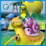 Funny!!! Kids Love Water Playground Snail Water Rides for Sale thumbnail-5