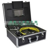 Pipe Inspection Camera Monitor Microphone 6MM Color Video Camera Drain and Sewer Inspection System With Keyboard
