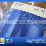 0064 72%cotton 26%polyester 2%spandex Stretch Denim Fabric 8.6oz