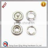 Four Parts Press Stud Prong Snap Button