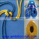 6mm --58mmPP/PE rope with good quality and factory price