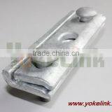 Hot Dip Galvanzied Suspension Guy Wire Clamp for Deadend Hardware thumbnail-4