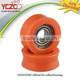 Pvc Door Sliding Pulley Sliding Wheel 696zz