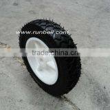 Solid Lawnmower Rubber Wheel 8" X 1.75