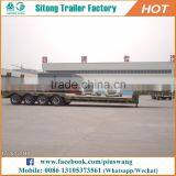 Classic Low Bed Trailer Height Heavy Duty 3 Axles 100 Ton Lowboy Trailer For Sale thumbnail-3