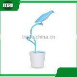 Plastic Bird Folding Eye Protection Usb Rechargeable Dimmable Led Study Reading Desk Table Night Light Lamp With Pen Container thumbnail-4