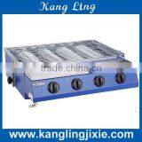 4 Big Head Barbecue Gas Grill Commecial use equipment