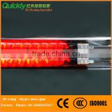1800mm long Carbon Medium Wave heater tube IR lamp