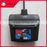 Black Plastic Dustpan With Long Handle And With Lid thumbnail-5