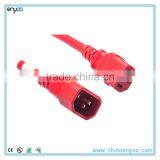 Color Cords Red CPU/PDU Power Cord - C14 to C13 - 10 Amp thumbnail-2