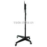 LCD LED TV Stand With Universal Mounting System Metal TV Stand With Wheels thumbnail-4