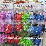 Metal Mobile 4 Sides Demountable Shoes Display Rack thumbnail-1