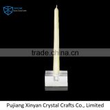 New coming tall crystal pillar candle holders from manufacturer