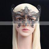 Sexy Mask Elegant Metal Laser Cut Venetian Halloween Ball Masquerade Luxury Mask thumbnail-1