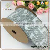 Cheap Wholesale Polyester Organic Linen for Christmas Ribbon thumbnail-4