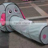 Pop Up Tent&LongTunnel Blue Elephant Toys Play Tent thumbnail-1