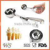 WS- IS05 Stainless Steel Ice Cream Scoop thumbnail-3