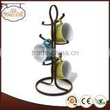 Hot Sale Wrought Iron Black Mug Holder thumbnail-1
