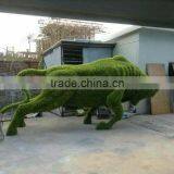 Fake Grass Animal High Color Fastness Meadow Green Artificial Grass Topiary thumbnail-1