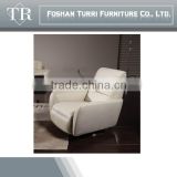 Leather living room furniture modern leisure chair