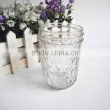 Diamond Glass Caviar Canning Jar With Lid thumbnail-4