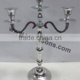 ALUMINIUM CANDELABRA 5 LIGHT FOR WEDDING DECORATION thumbnail-6