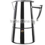 Factory Price 4/6cup Antique Metal Espresso Coffee Maker Moka Pots thumbnail-1