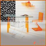 Acrylic Dining Table and Chairs thumbnail-1