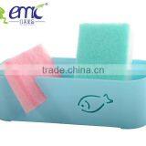 Emc Creative Draining Rack, Plastic Basket Bucket With Suctions thumbnail-4