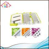 NBRSC New Design 3 In 1 Grater And Container Vegetable Cheese Grater With Interchangeable Stainless Steel Blades thumbnail-4