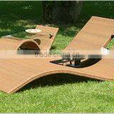 China Evensun Outdoor Furniture Factory Wicker Pool Lounge Chairs thumbnail-2