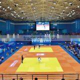 IJF BJJ Good Quality Shockproof Non Toxic Durable Hot Selling Vinyl Cover Judo Mat thumbnail-3