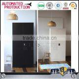 2 Door Steel Clothes Storage Locker Cabinet Metal Closet Wardrobe thumbnail-5