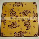 Flower Style Square Ceramic Hand Painted Turkish Plates thumbnail-1