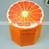 Small Size Cute Lint Folded Fruit Storage Box thumbnail-3