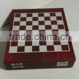 K0428-4W Wooden Box With 5pcs Bar Accessories and Chess thumbnail-3