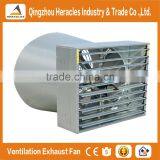 Heracles Trade Assurance Greenhouse Poultry House Used 3 Phase Thermostat Controlled Exhaust Fan of Butterfly Cone Fan thumbnail-3