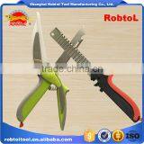 7 in 1 Kitchen Clever Scissors Shears Multi Function Clever Cutter Food Choppers Smart Knife Board Vegetable Slicer thumbnail-2